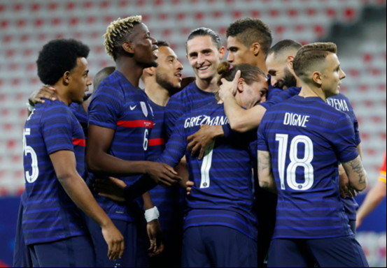 法国队是F小组4个球队表现最出色的一个球队-第2张图片-
